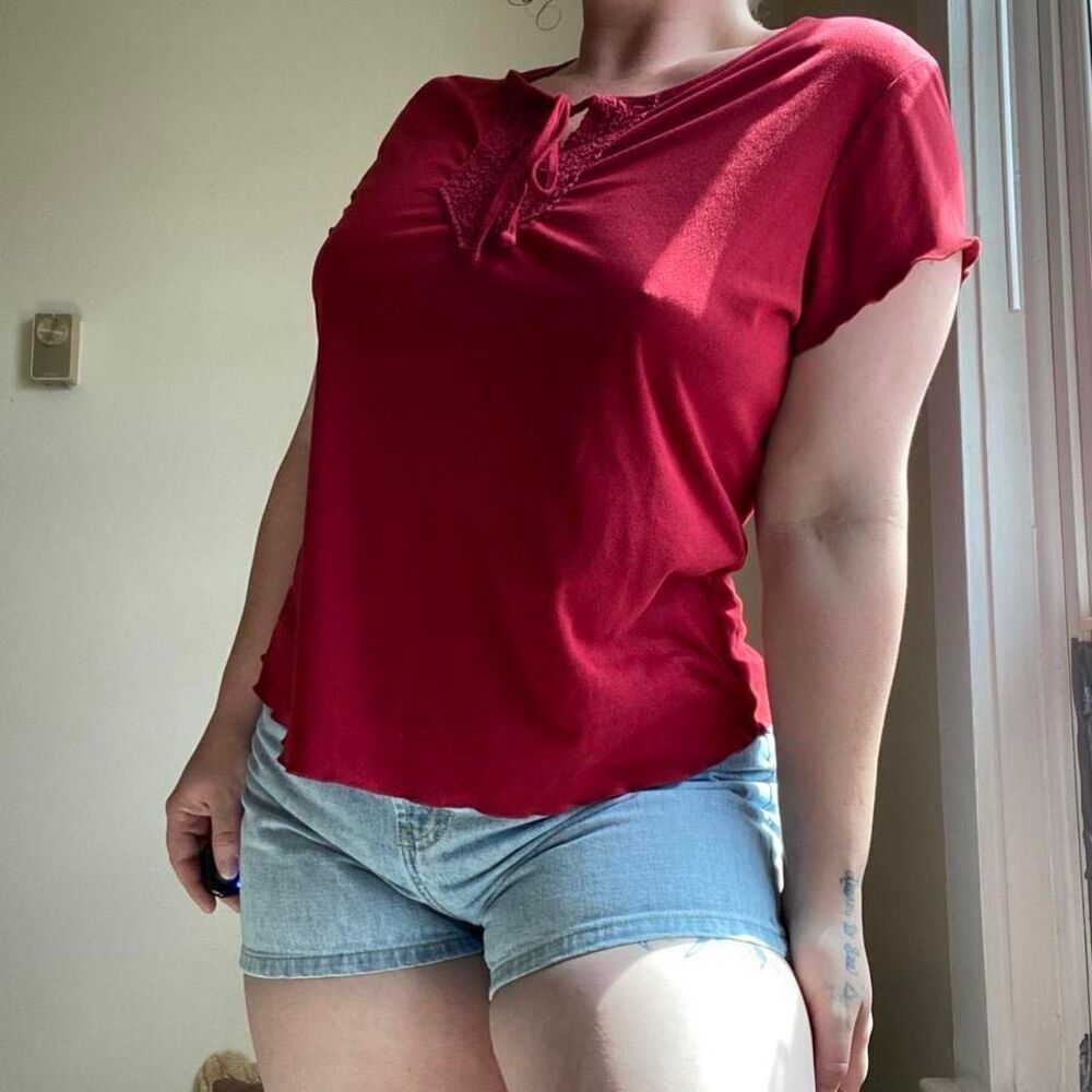 Y2K red top - Picture 6 of 8